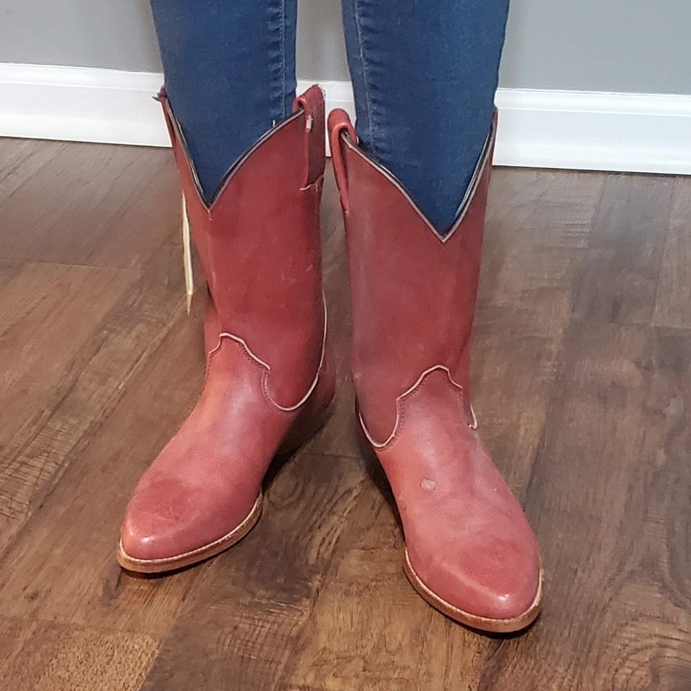 NWT FRYE harness boots size 6.5 - Picture 4 of 7